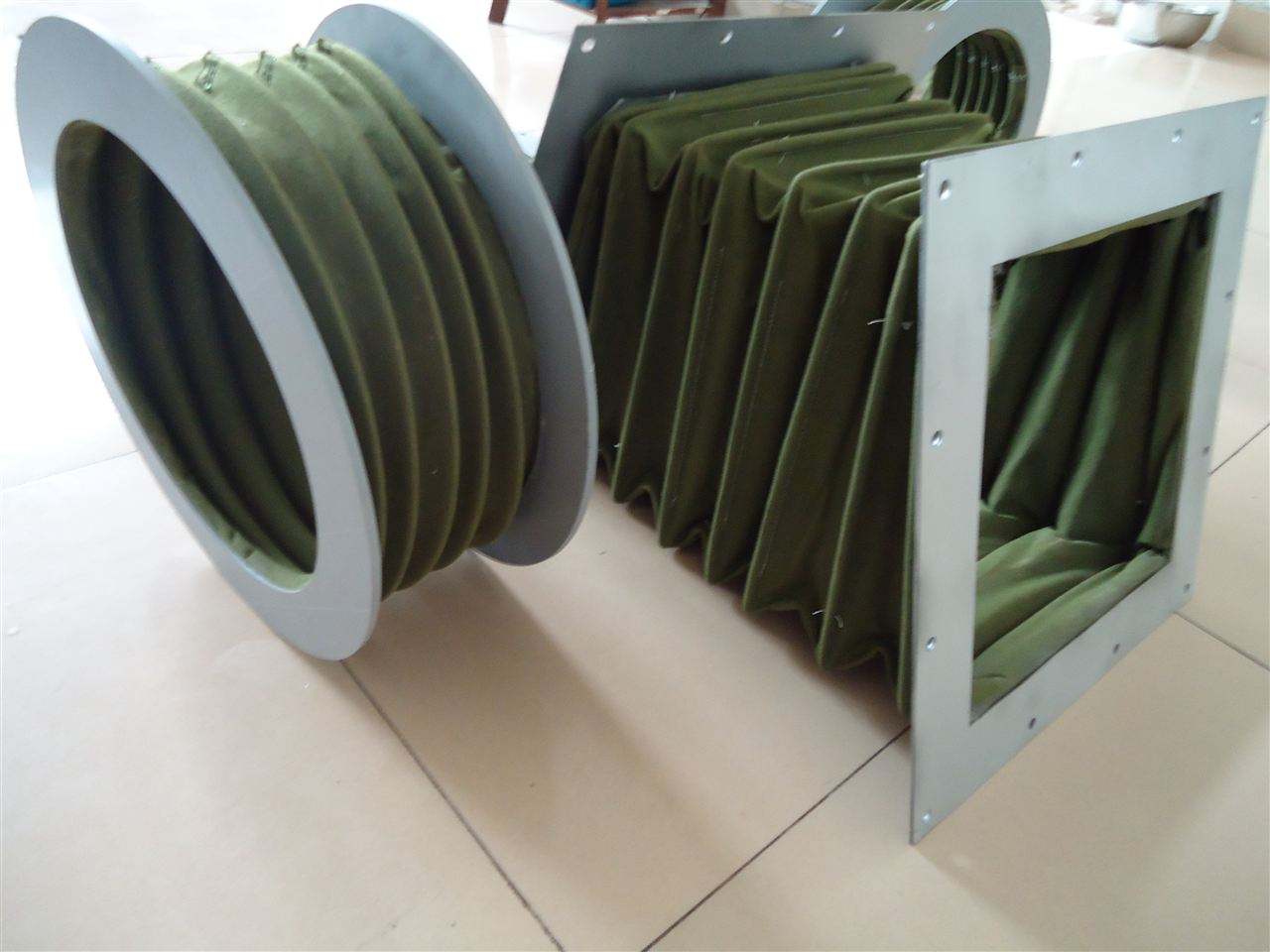 耐磨帆布软连接|软连接-沧州顺华机床附件有限公司