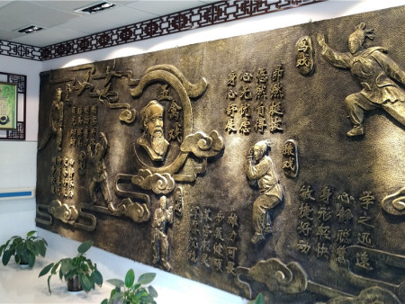 中医展馆浮雕|校史馆文化馆雕塑-北京赟太文化艺术有限公司