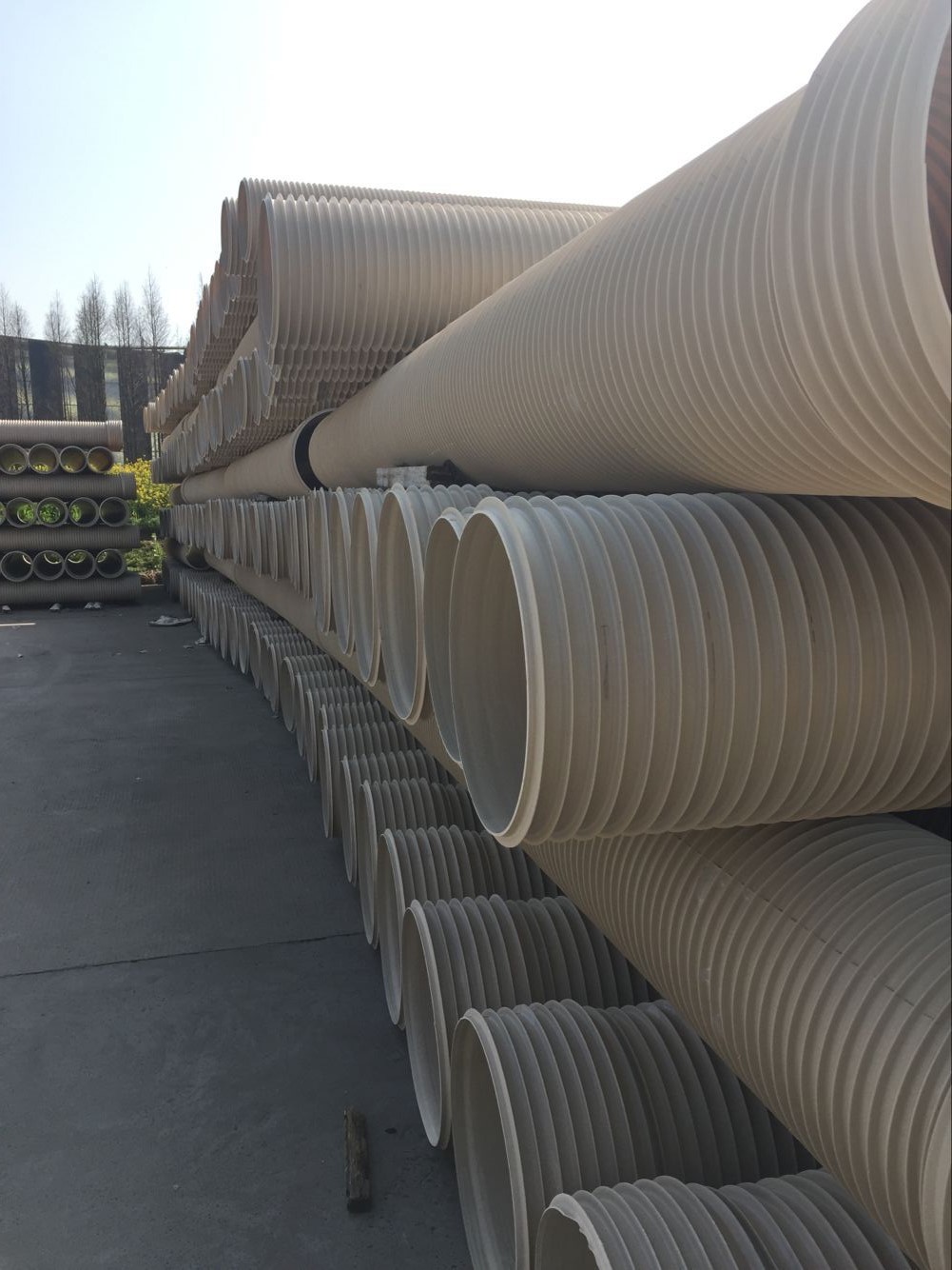 pvc-u(硬聚录乙烯)加筋管