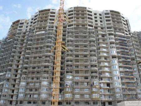 聚苯板施工现场