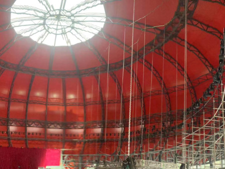 重庆景观膜结构完工