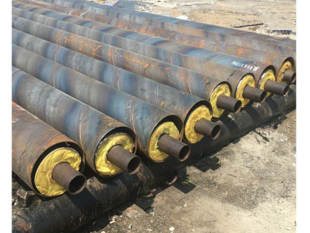 钢套钢蒸汽保温管