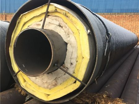 钢套钢蒸汽保温管