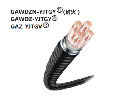 铜导体交联聚乙烯绝缘钢联锁铠装外护套电力电缆0.61KV