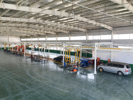 链板式-报废汽车拆解线