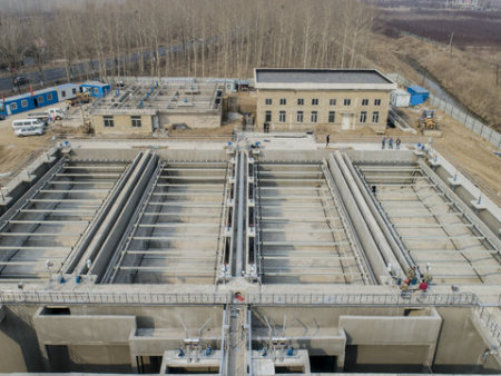 刮泥机行业应用-沈阳市沈北区新城子污水处理厂