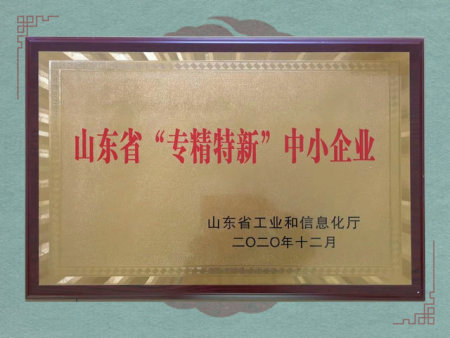 山东省“专精特新”中小企业