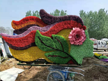 花灯造型-花盆造型-绢花造型产品展示-青州市龙达景观造型有限公司
