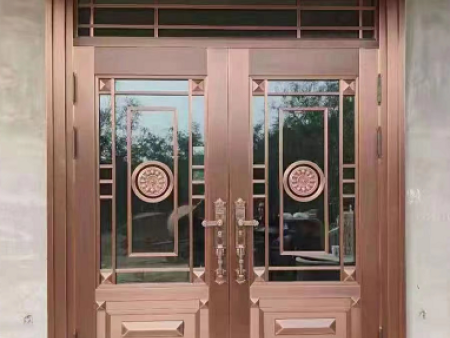 岘山尹总-对开玻璃门