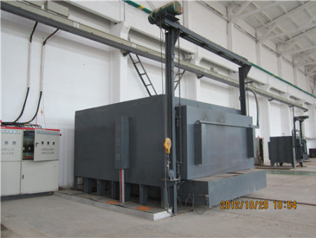 800KW大型高温台车炉