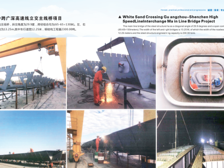 白沙跨广深高速线立交线桥项目