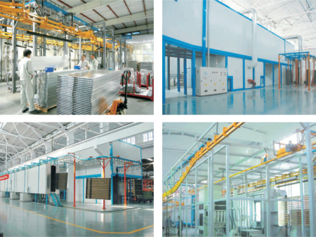 大连喷粉流水线项目2