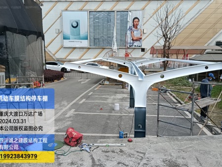 重庆大渡口非机动车停车棚