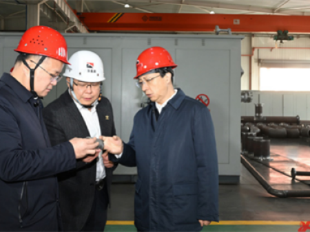 咸阳市委书记夏晓中视察