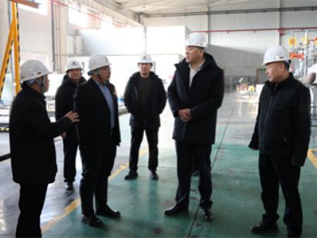 咸阳市经开区党工委副书记、管委会主任李小军一行调研