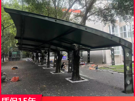 重庆迷彩停车棚