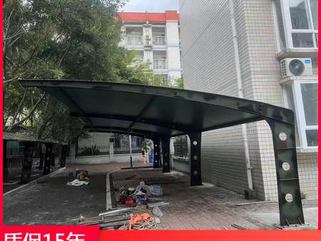 重庆迷彩停车棚