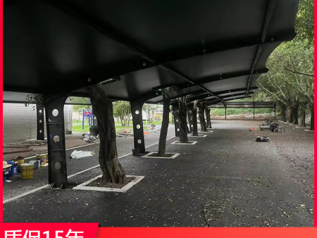 重庆迷彩停车棚