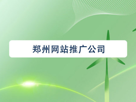 郑州网站推广公司