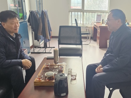 长春中医药大学校长（教授、博士生导师）宋伯林先生来我公司调研