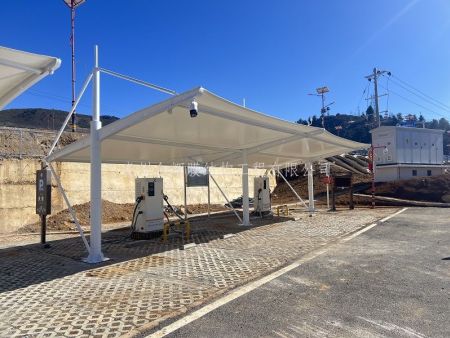 充电桩遮阳棚