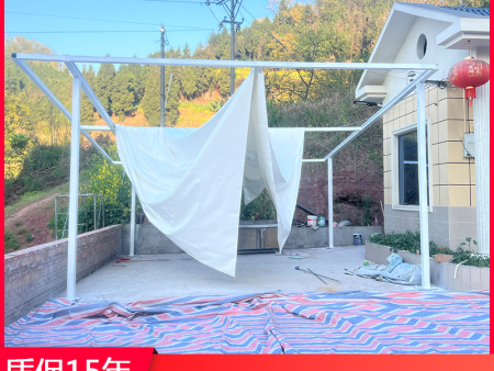 重庆铜梁遮雨篷遮阳棚