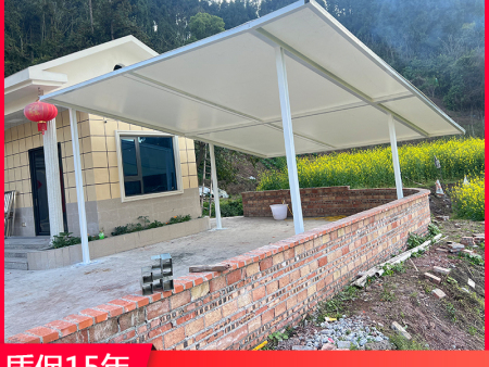 重庆铜梁遮雨篷遮阳棚