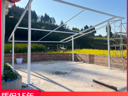 重庆铜梁遮雨篷遮阳棚