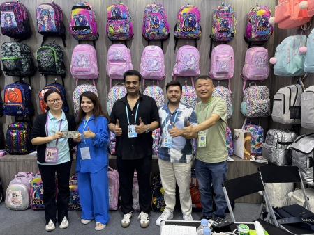 137th Canton Fair with Indian Customer