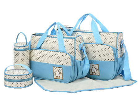 Hot Sell 5pcs/set Baby Diaper Bag Mummy Maternity Newborn Accessories Bag Large Capacity Baby Bag for Mom XYD-DB202508019