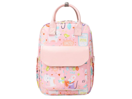 Large Capacity With Cartoon Printed Mother and Baby Diaper Bag, Mother's Diaper Backpack Storage Bag, Multifunctional Baby Bottle Diaper Bag XYD-DB202508018