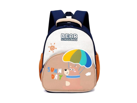 Practical Color Blocked Toddler Schoolbag XYJ-SB202508008