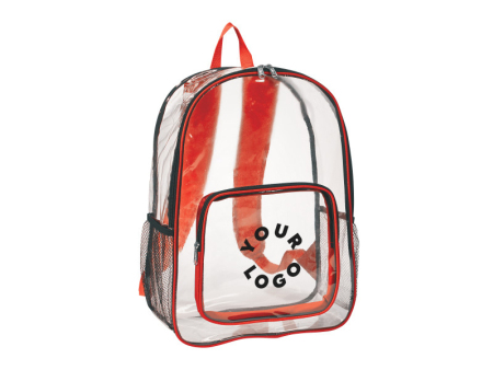 Clear Double-Zip BackpackXYW-PB202508003
