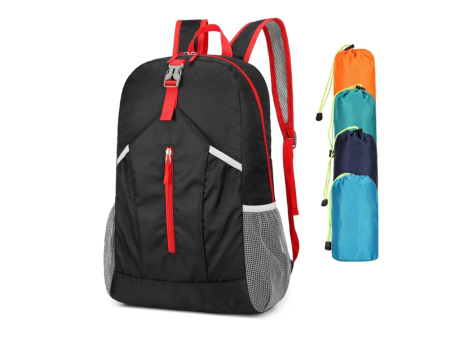 25L Hiking-Backpack Foldable-Sports Daypack-Camping Collapsible Day Bag Water Resistant Lightweight Travel Men Women (Black) XYL-HB202508012