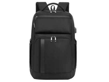 17inch Multifunctional Large Capacity Water Resistant Double-Shoulder Backpack with USB Interface XYD-BBP202508011