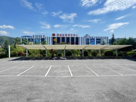 毕节膜结构停车棚