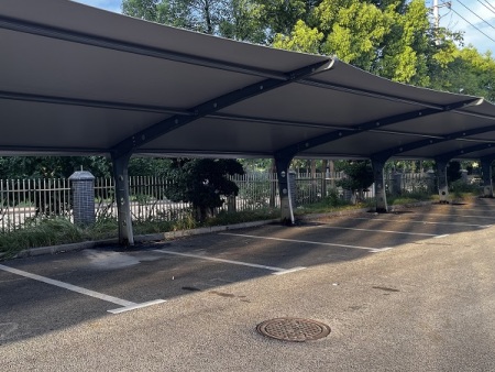 四川自贡停车棚