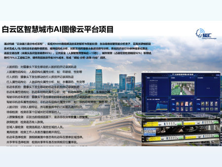 白云区智慧城市AI图像云平台项目