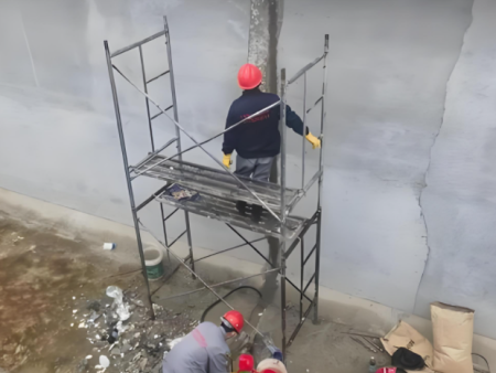 水电站漏水维修