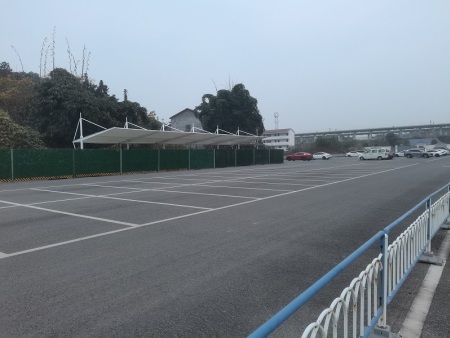 富顺拉杆型充电桩停车棚