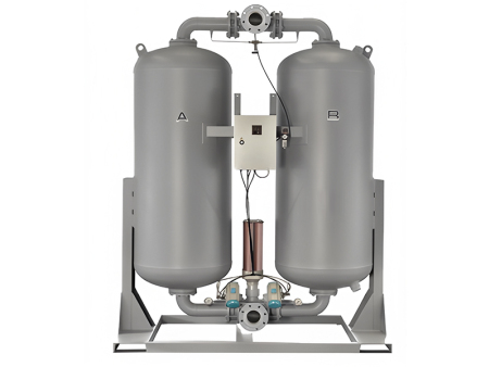 零耗气鼓风加热再生吸附干燥机