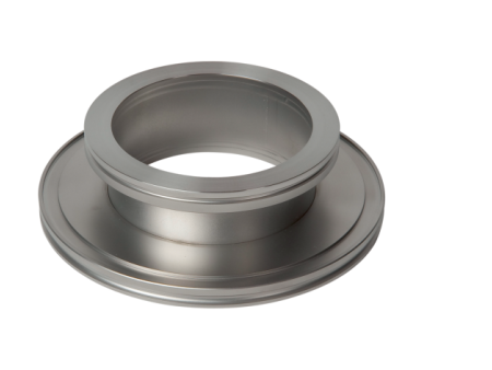 ISO 转 KF 真空变径接头（大小头），是真空系统专用连接元件