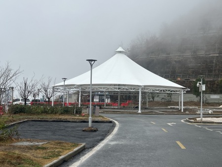 贵州景观棚膜结构雨棚