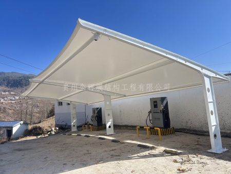 贵州黔西充电桩停车棚