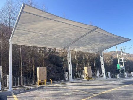 四川西昌膜结构停车棚