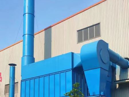 Casting smoke and dust processor