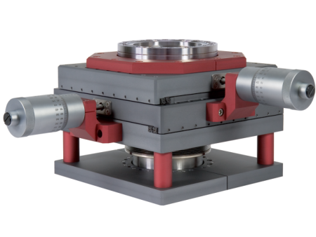 普发真空 XY 轴精密真空定位平台（带旋转功能）