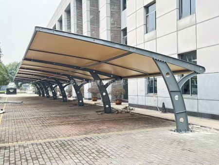 重庆Y字形膜结构停车棚