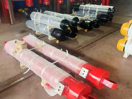 Hydraulic cylinder coating line