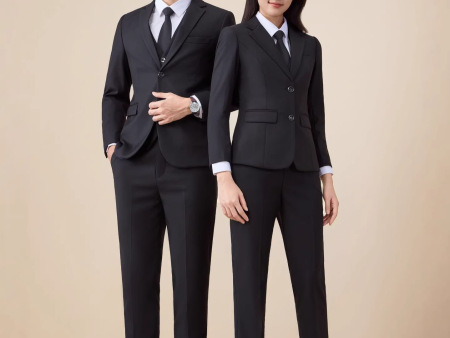 商务西服套装黑色